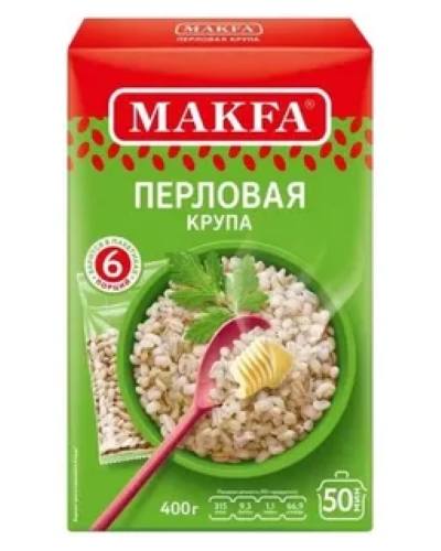 картинка Макфа ПЕРЛОВАЯ вар пакеты 400гр от нашего магазина