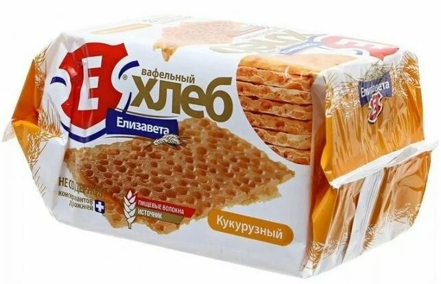 картинка Елиз Кукурузный  Хлеб Вафельн 80гр от нашего магазина