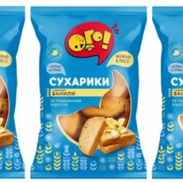 картинка Ого СУХАРИ ВАНИЛЬ 250гр Штучн голубая от нашего магазина