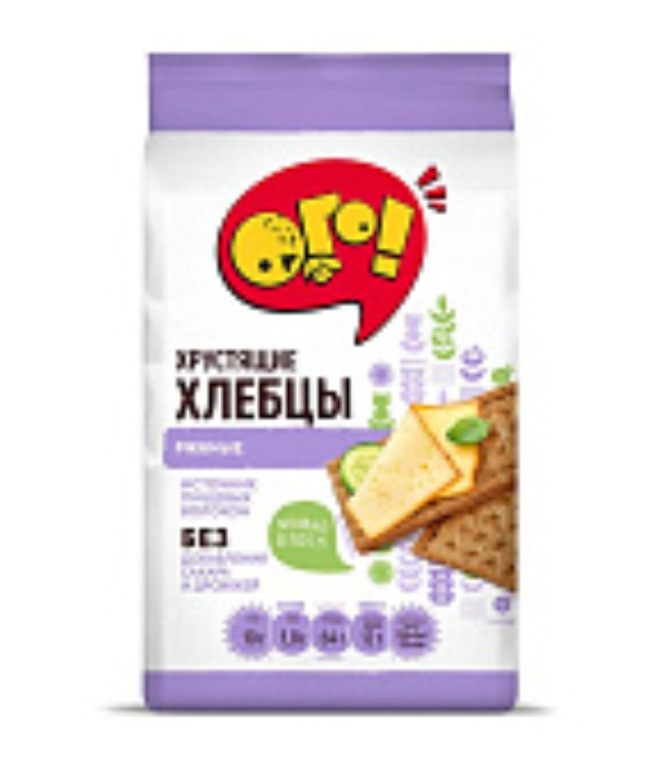 картинка Ого Хлебцы РЖАНЫЕ 75гр от нашего магазина
