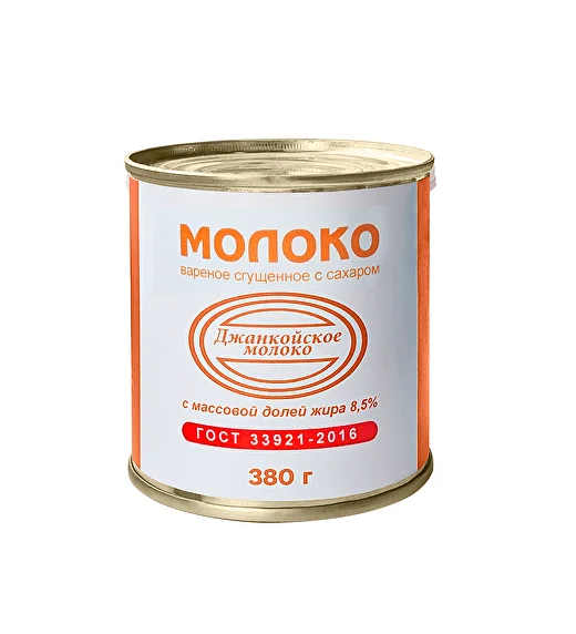 картинка Дж Молоко сгущенное ВАРЕНОЕ 8,5% 380гр жб от нашего магазина