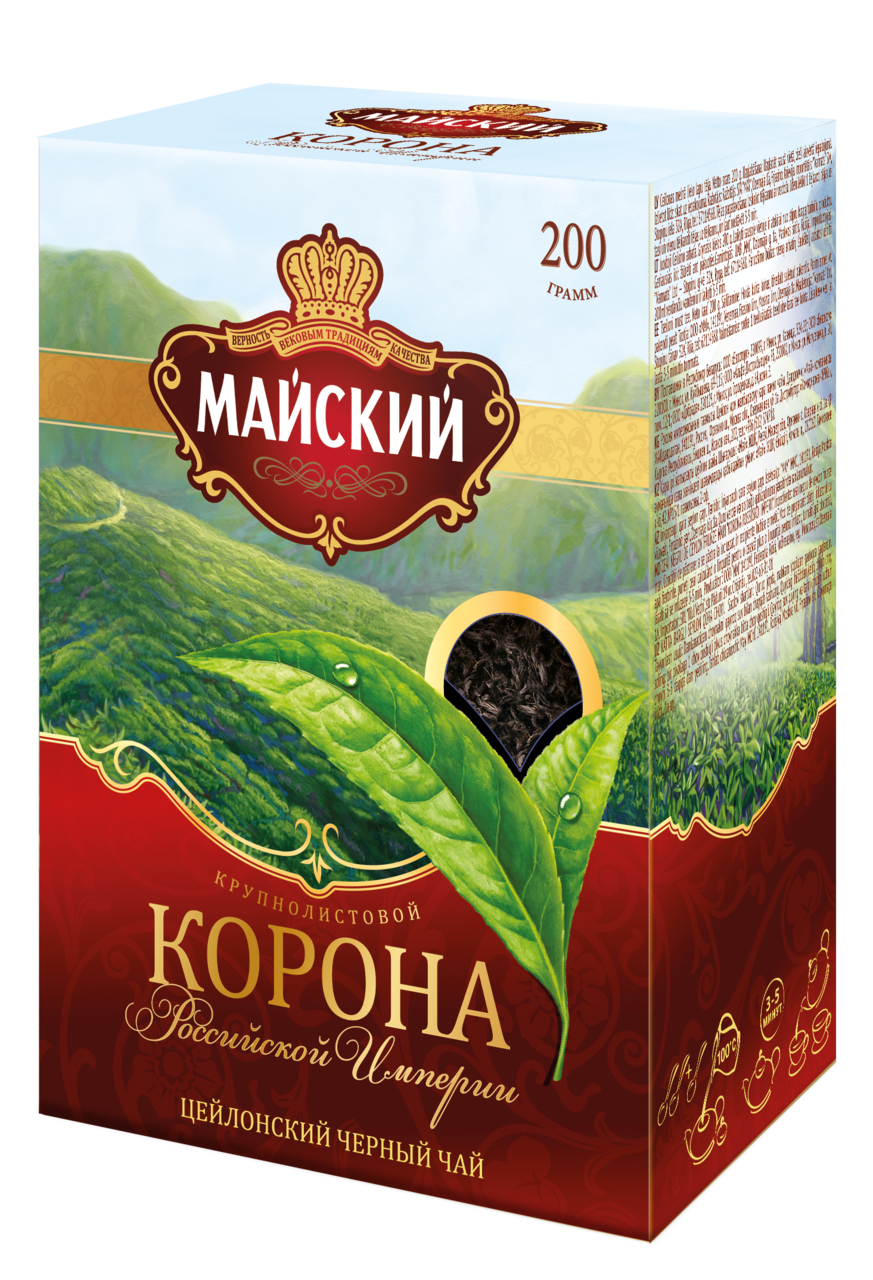 картинка Майский Корона РИ ЛИСТ 200гр чай от нашего магазина