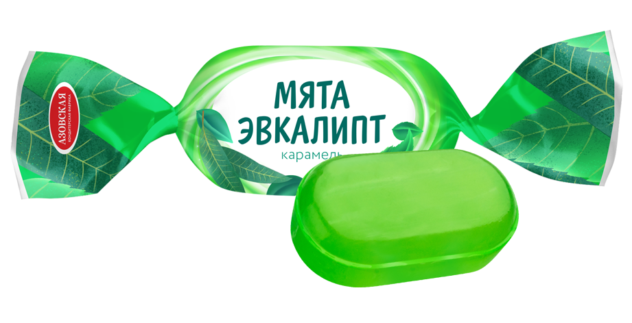 Леденцы Карамелькино мята Roshen