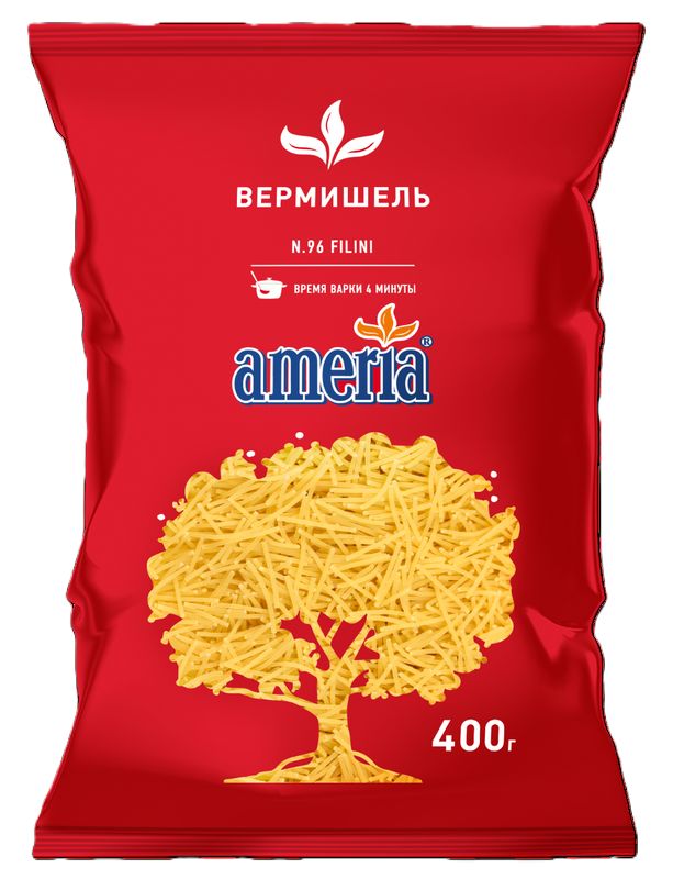 картинка Америя Вермишель (№096) 400гр макароны от нашего магазина