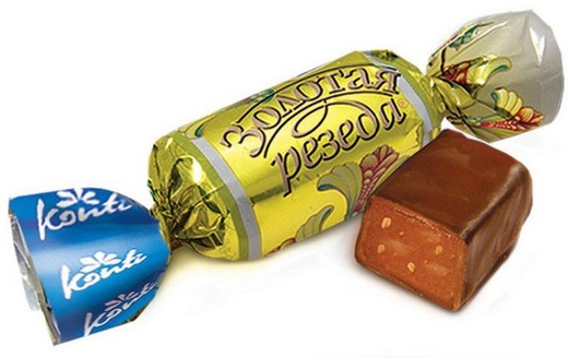 картинка Дон Золотая резеда конфета (весов от 250гр) от нашего магазина