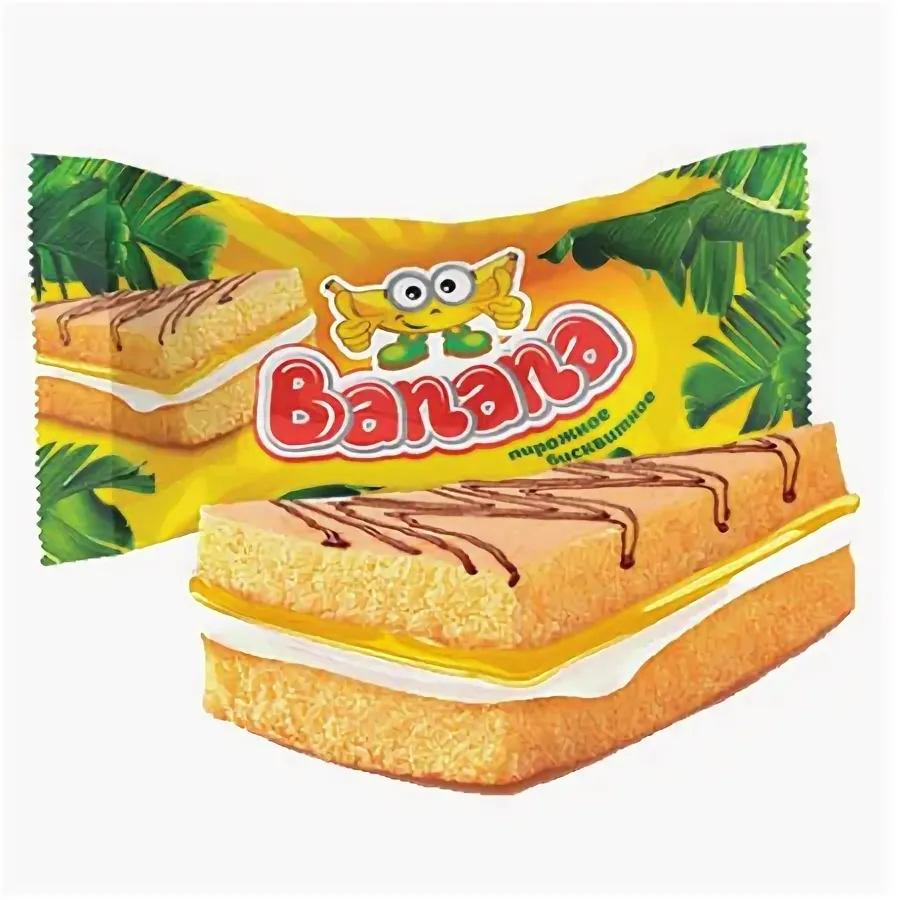картинка Диа Банана пироженое(вес от 250гр) от нашего магазина