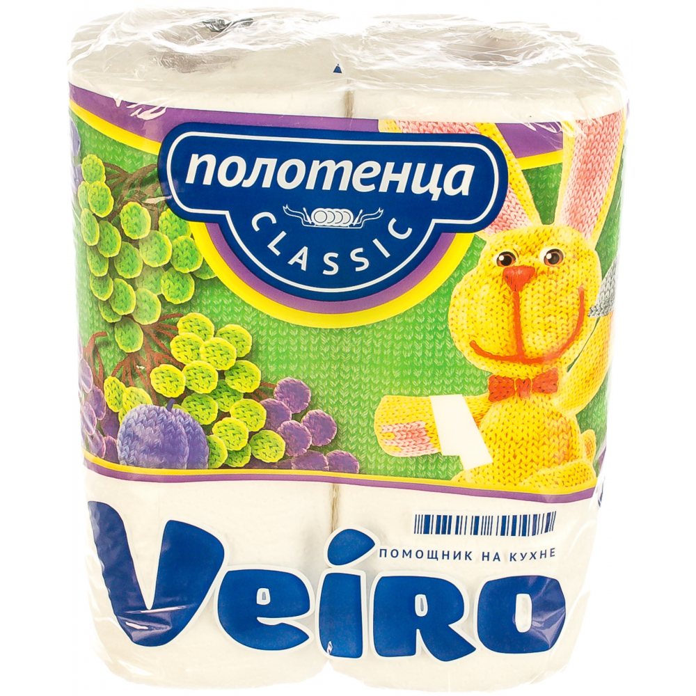 картинка Вейро Полотенца бумажные 2 слоя 2шт/уп от нашего магазина