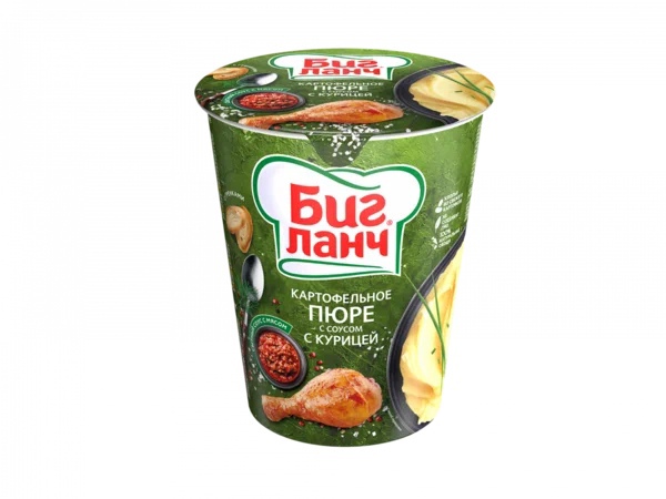 картинка Биг ланч Пюре стакан КУРИЦА 50г от нашего магазина