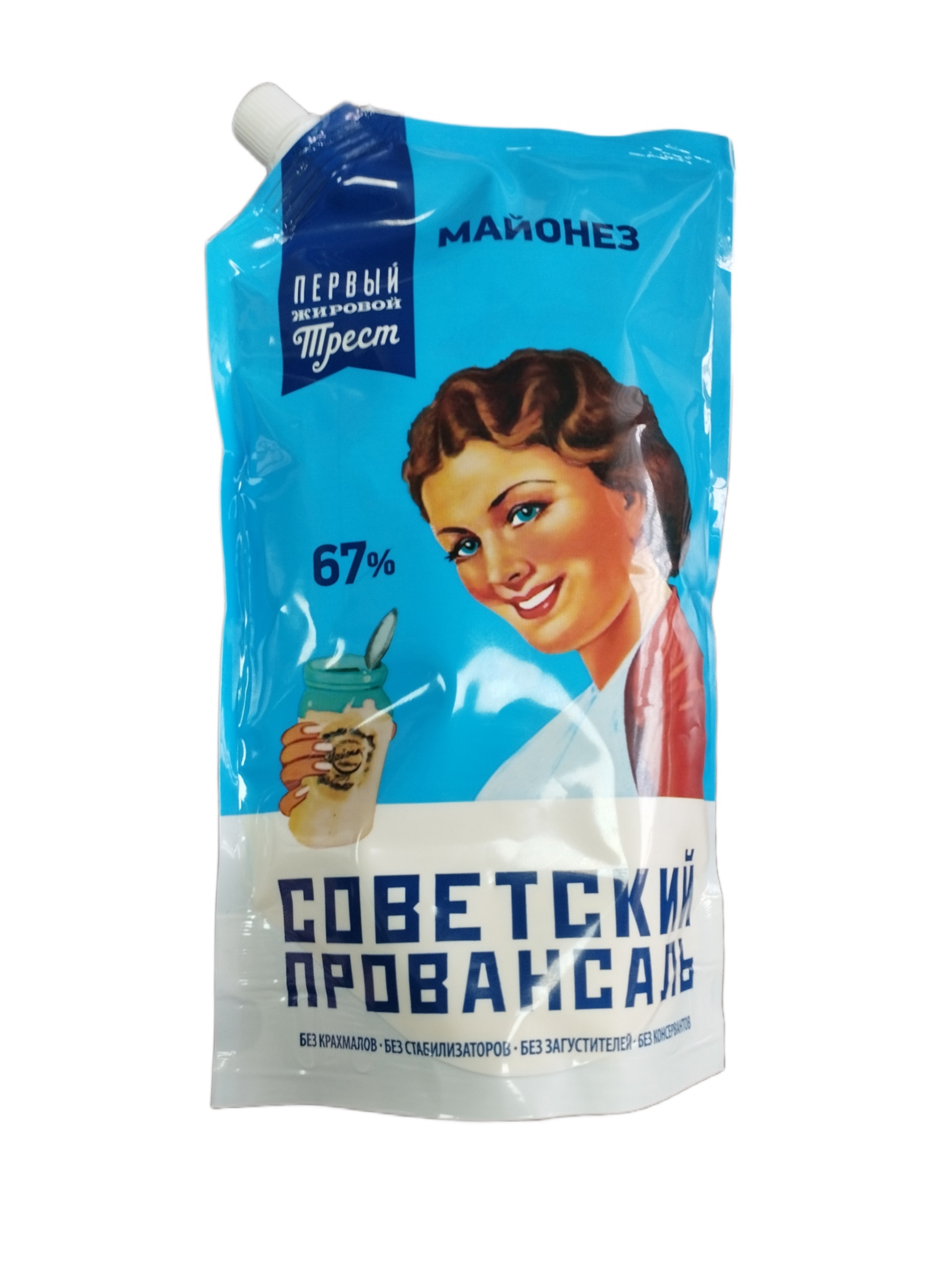 картинка Советский С КРЫШКОЙ 67% 180гр МАЛЕНЬКИЙ майонез от нашего магазина