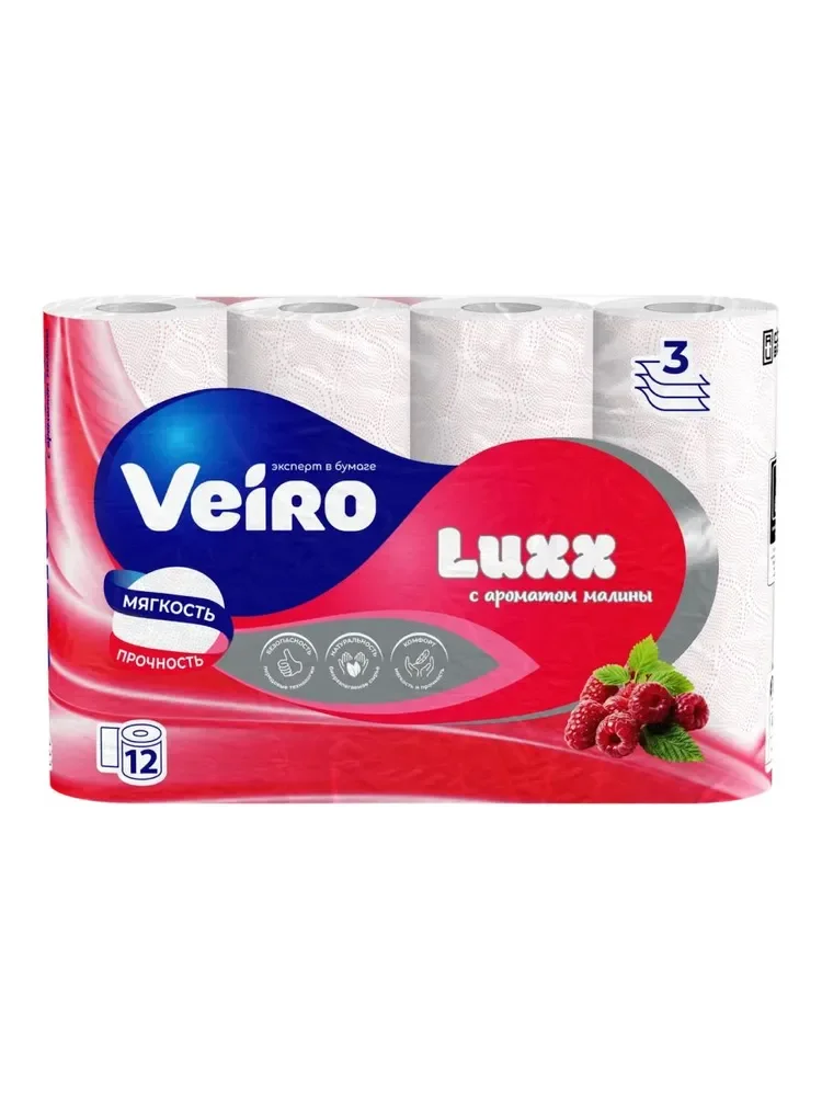 картинка Вейро Бумага АРОМАТ туалет 3 слоя 12шт от нашего магазина