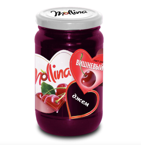 картинка Моллина Джем ВИШНЯ 450гр от нашего магазина