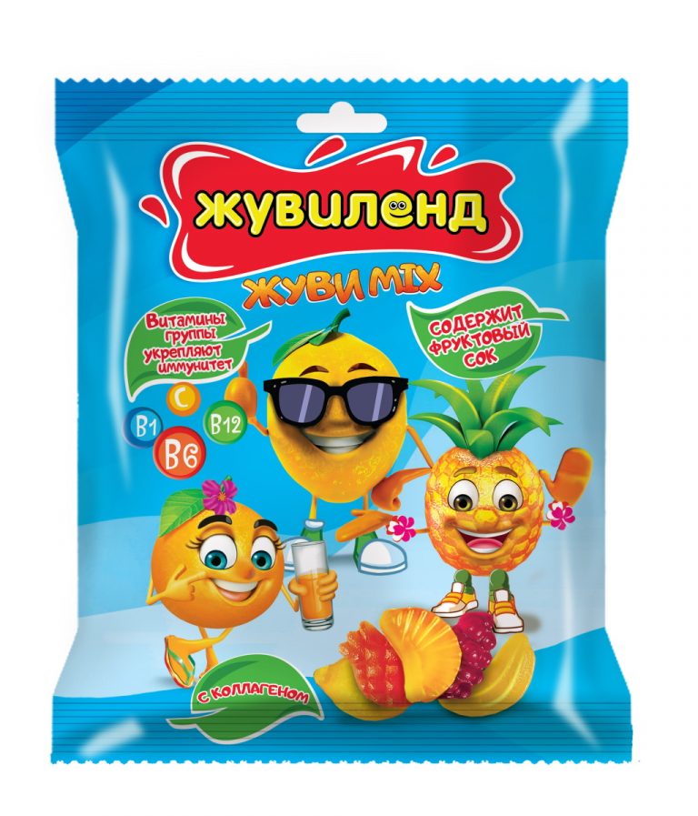 картинка Жувиленд Фруктовый микс 120 г Лаконд от нашего магазина