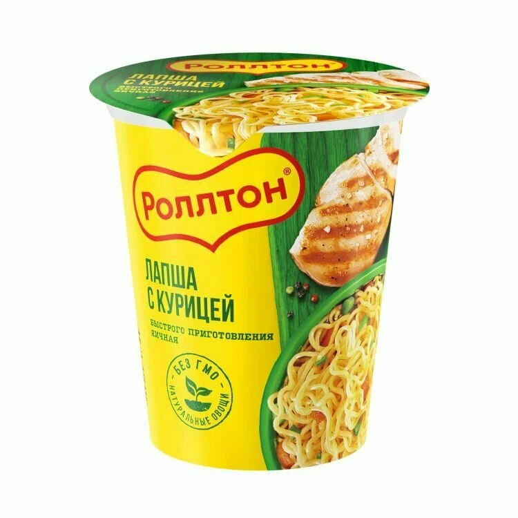 картинка Ролтон ЛАПША Стакан Курица 70гр от нашего магазина