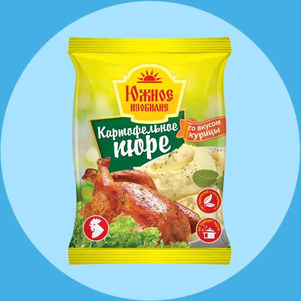 картинка Южн изоб Пюре КУРИЦА пакет 37гр от нашего магазина