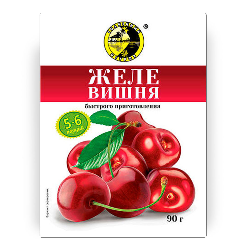 картинка Солн Остров Желе ВИШНЯ 90гр от нашего магазина