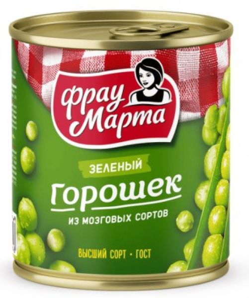 картинка Фрау Горошек консерв 310гр ключ жб от нашего магазина