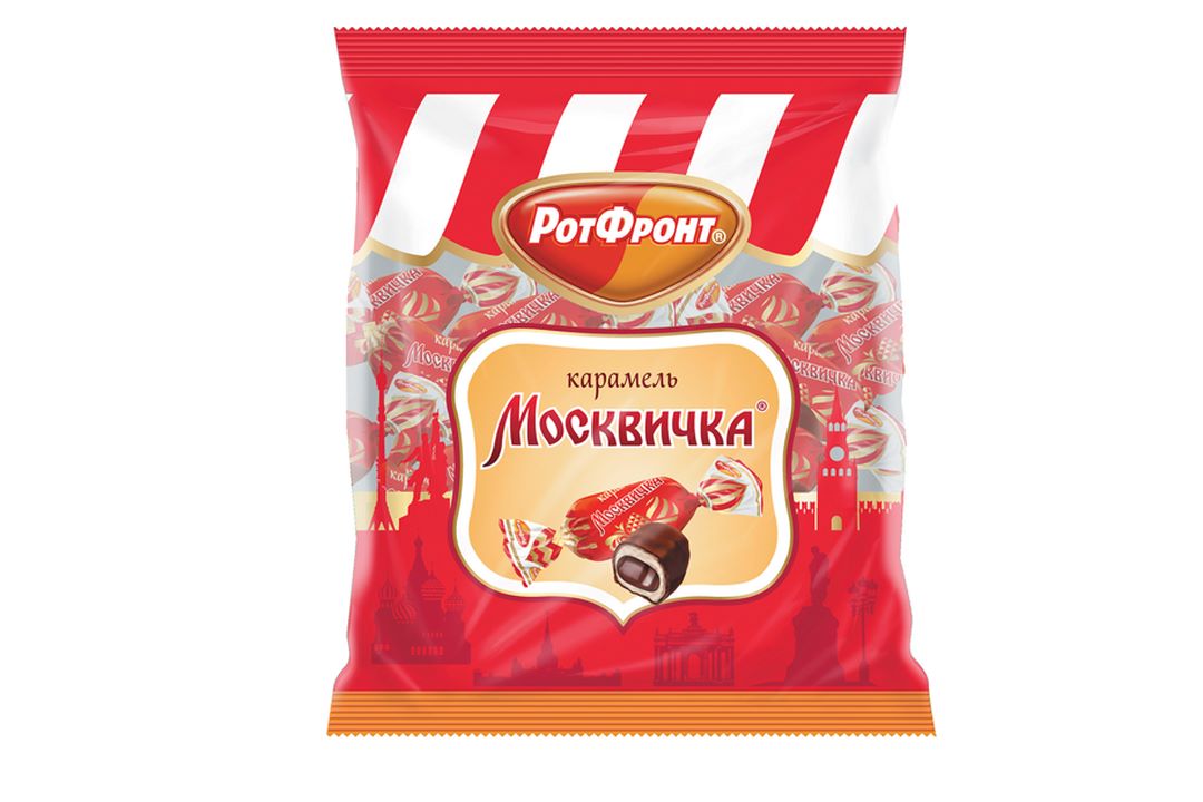 картинка Рот Москвичка Ликерн начинка карамель в шоколаде 250гр ШТУЧНЫЙ от нашего магазина