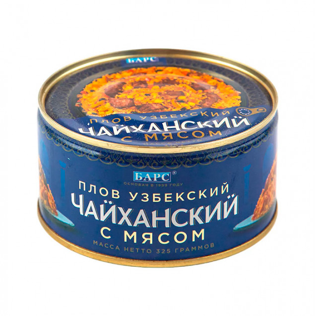 картинка Барс Плов ЧАЙХАНСКИЙ узбекский 325гр от нашего магазина