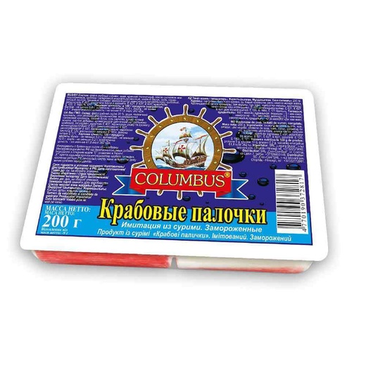 картинка крабовые палочки имитация Columbus VICI (200г.) от нашего магазина