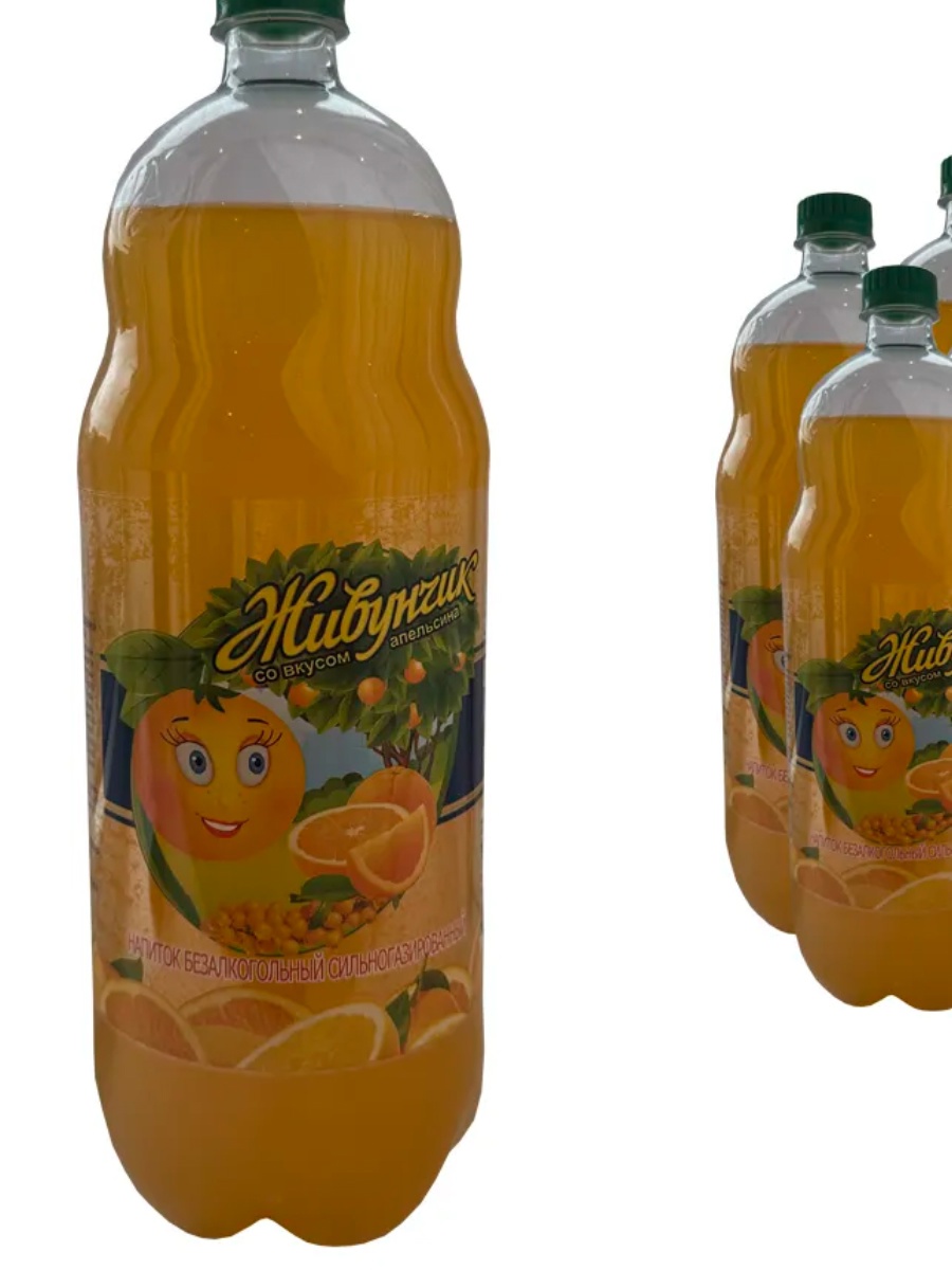 картинка Живунчик 1л АПЕЛЬСИН напиток МАЛ от нашего магазина