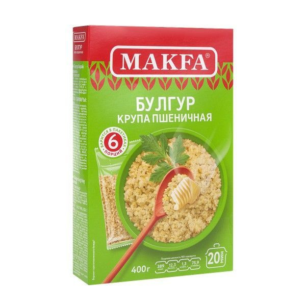 картинка Макфа БУЛГУР вар пакеты 400гр от нашего магазина