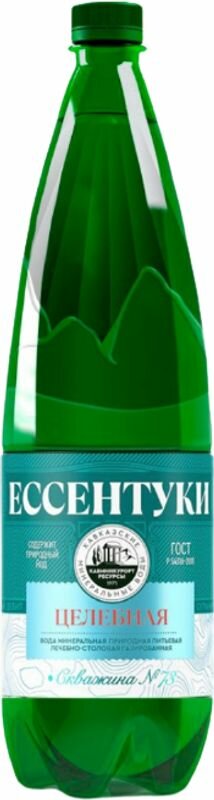 картинка Ессентуки Целебная 1,5л Пластик Минеральная Вода от нашего магазина