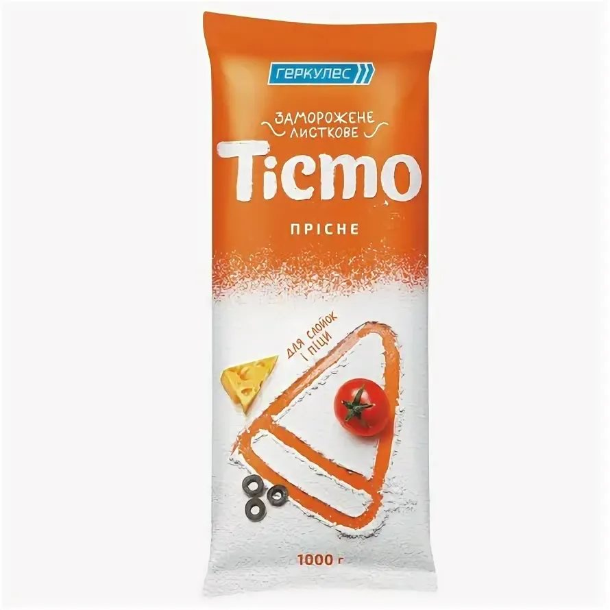 картинка Тесто слоеное пресное 1кг Большое ГЕРКУЛЕС от нашего магазина