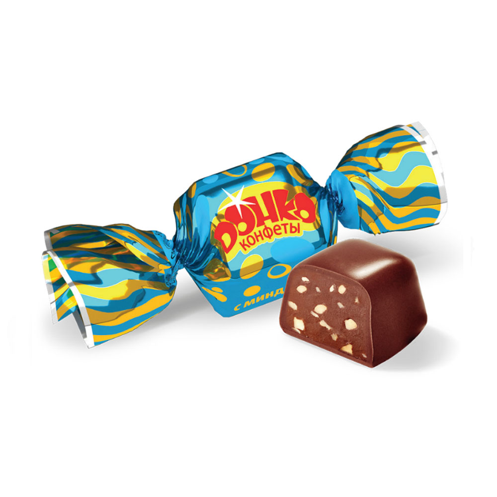 картинка Дон с миндалем конфеты вес от 0,250гр от нашего магазина