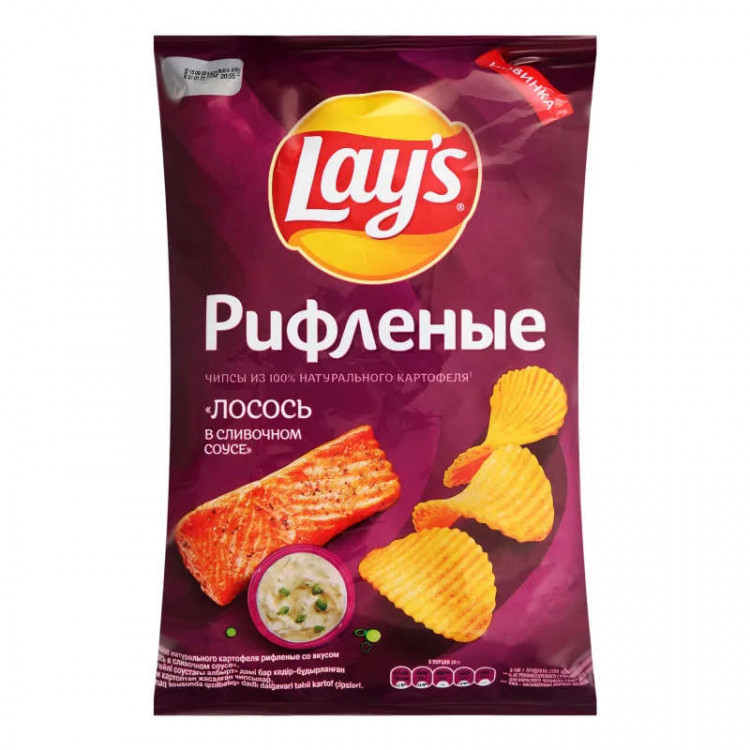 картинка Лейс  140гр ЛОСОСЬ В СЛИВОЧНОМ СОУСЕ от нашего магазина