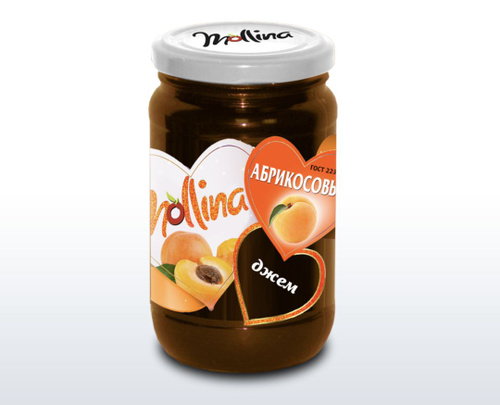 картинка Моллина Джем АБРИКОС 450гр от нашего магазина