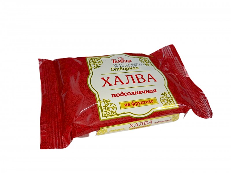 картинка Шах Тимоша Халва НА ФРУКТОЗЕ красн 180гр ШТУЧН от нашего магазина