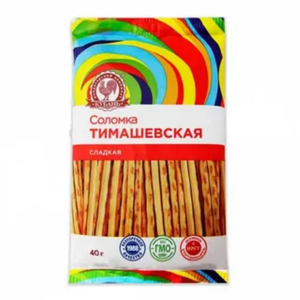 картинка Тимаш Соломка СЛАДКАЯ 40гр ШТУЧНЫЙ красная от нашего магазина