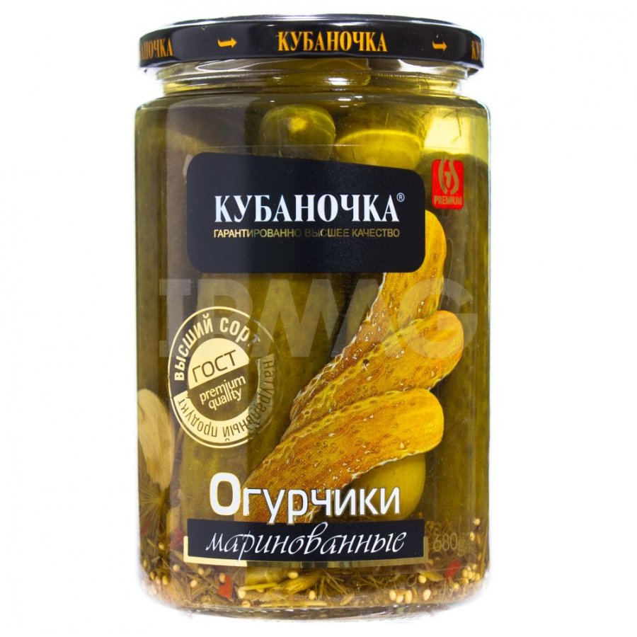 картинка Кубан Огурцы МАЛЕНЬКАЯ 720гр от нашего магазина