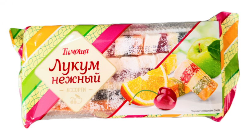 картинка Шах Тимоша ЛУКУМ Нежный ассорти 250гр Штучный от нашего магазина
