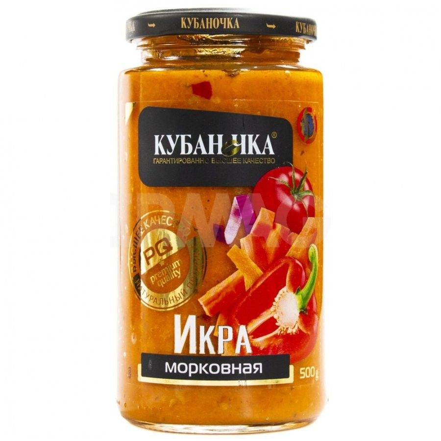 картинка Кубан Икра МОРКОВНАЯ 500гр от нашего магазина