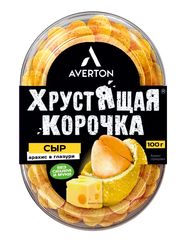 картинка Эвертон Арахис ХРУСТ ОБОЛОЧКА Сыр 100гр от нашего магазина