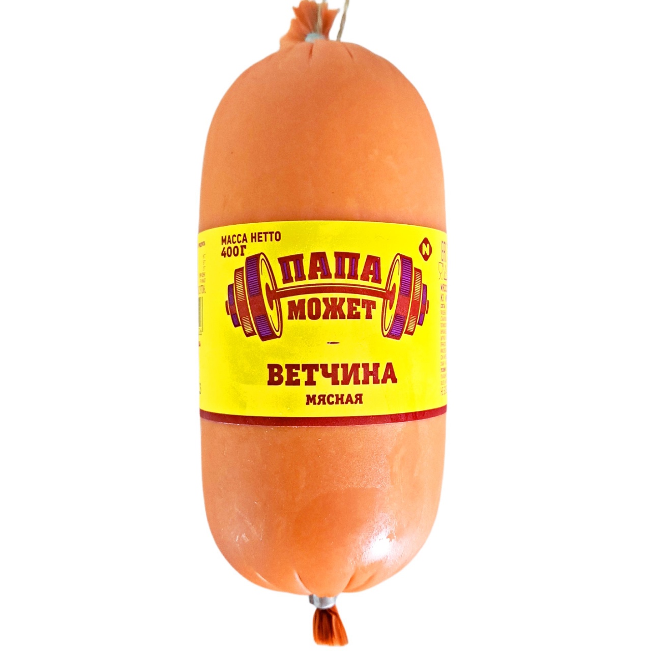 картинка Папа Может Мясная ВЕТЧИНА  (1шт. 400г.) штучный от нашего магазина